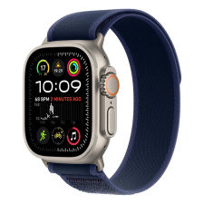 Apple Watch Ultra 2 (2024) Умные часы Apple Watch Ultra 2 2024 49mm Natural Titanium Case with Blue Trail Loop M/L watch